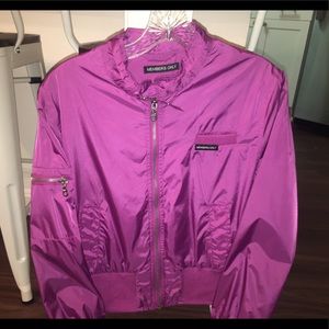 Members Only Bomber Pink Jacket - Women’s Large